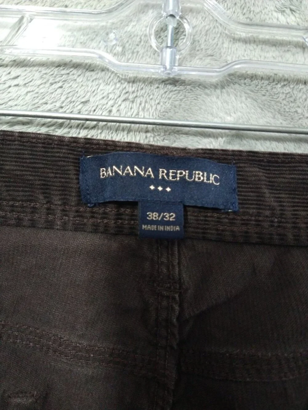 Banana Republic Pants Mens 38x32 Corduroy Straight Leg Mid Rise Lot of 2